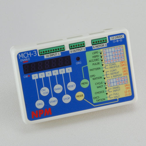 Controlador de movimento multieixos - MCH Series - Nippon Pulse - de passo / integrado