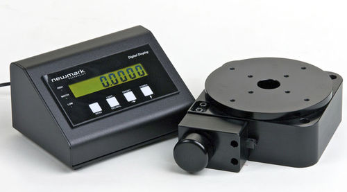 Mesa de coordenadas com base giratória - RT-5DR series - Newmark Systems Inc - motorizada / de 1 eixo