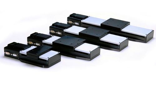 Mesa de coordenadas linear - NLS4 series - Newmark Systems Inc - motorizada / de um eixo