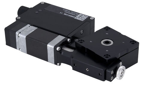 Mesa rotativa indexadora com motor de passo - X-RSM-E series - Zaber Technologies - Vancouver, BC - horizontal / para torneamento / para metrologia
