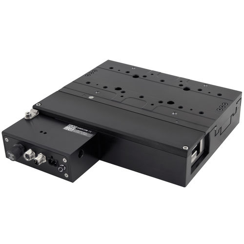 Mesa de coordenadas com controlador integrado - X-LDM-AE - Zaber Technologies - Vancouver, BC - linear / com motor linear / de 2 eixos
