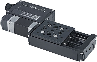 Mesa de coordenadas linear - X-LSM-E series - Zaber Technologies - Vancouver, BC - de 2 eixos / com controlador integrado / com encoder de motor