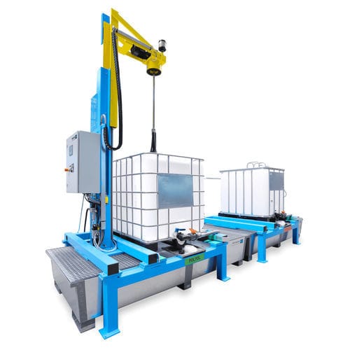Contêiner IBC em material plástico - Hennecke GROUP - de acondicionamento / modular / de movimentação