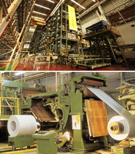 Linha de galvanização - Hyundai Heavy Industries-Robotics System