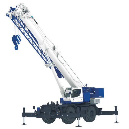 Guindaste autopropelido - GR-1000XLL-4 - TADANO FAUN - com lança / telescópico / para terrenos acidentados