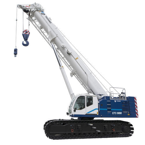 Guindaste de esteiras - GTC-900 - TADANO FAUN - com lança / telescópico / com lança treliçada
