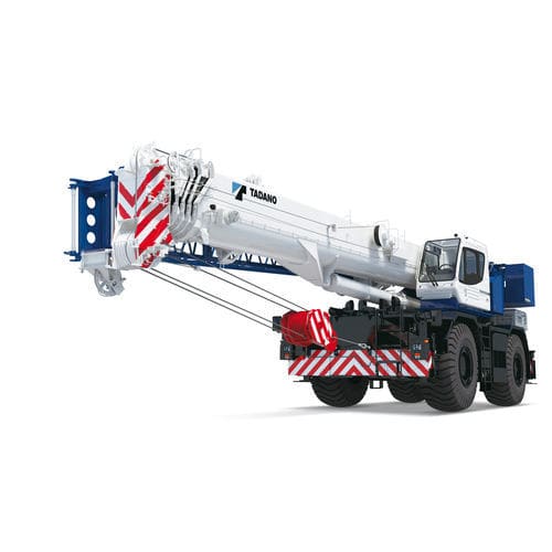 Guindaste autopropelido - GR-900EX-4 - TADANO FAUN - com lança / telescópico / para terrenos acidentados
