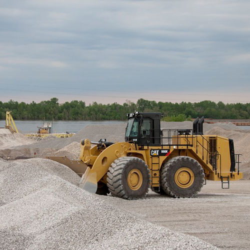 Carregadeira de rodas - 990K - Caterpillar Global Mining - articulada / grande / para pedreira
