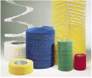 Escova cilíndrica espiral - TRIBOLLET - para raspar / em material plástico