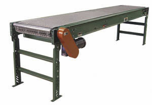 Transportador de esteira em malha metálica - 700SBW - roach conveyor - de esteira frisada / horizontal / de transporte