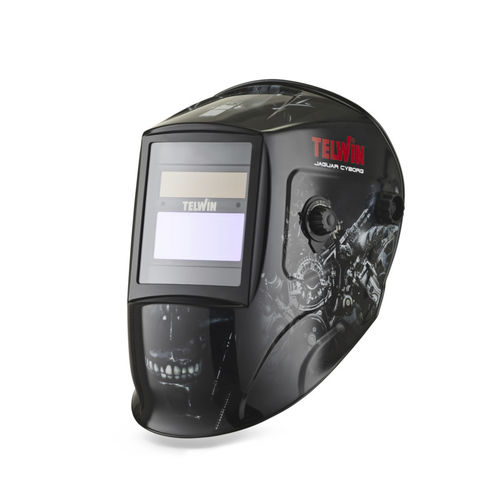 Máscara de solda com escurecimento automático - JAGUAR CYBORG - TELWIN - automática / a arco elétrico / MIG