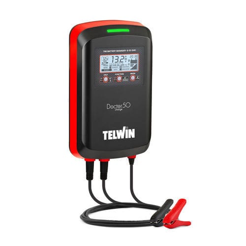 Carregador de bateria para automóvel - DOCTOR CHARGE 50 - TELWIN - para instalação na parede / portátil / para montagem em painel