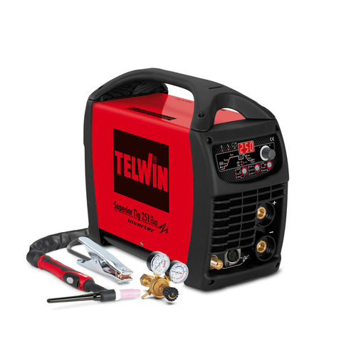 Máquina estacionária de solda TIG - SUPERIOR TIG 251 - TELWIN - a arco elétrico / de pulso / MMA
