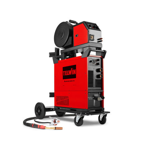 Máquina de solda MMA - SUPERMIG 600i XD PACK AQUA + TROLLEY - TELWIN - TIG / MIG-MAG / com eletrodo