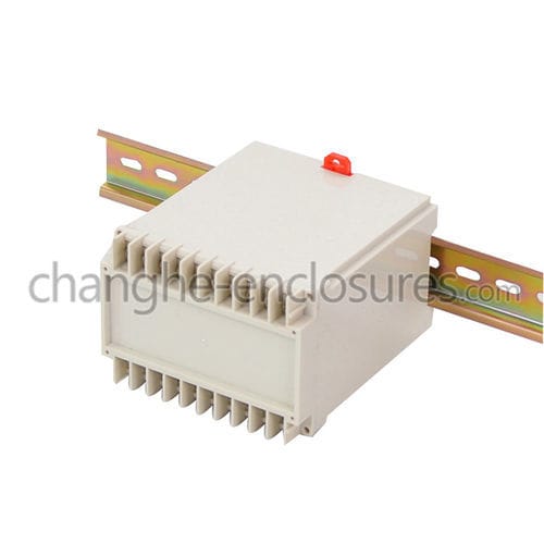 Caixa de montagem para trilhos DIN - 15-2 - CHANGHE - modular / em ABS / em PA