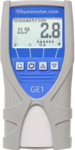 Higrômetro para concreto - GE1 - Messtechnik Schaller - com visor digital / portátil