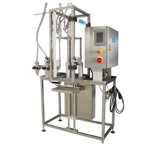 Envasadora semiautomática - AST1000-Servo	 - GEPAS mbH - de potes / de garrafas / para sachês