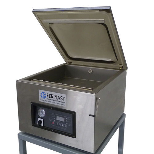 Máquina embaladora semiautomática - DZ 500 T - Ferplast - a vácuo / de campânula / para a indústria alimentícia