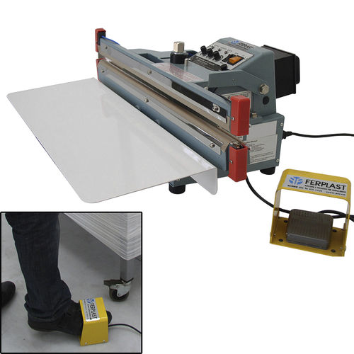 Seladora de impulso com pedal - ME FDA/FDV - Ferplast - semiautomática / com comando eletrônico / horizontal