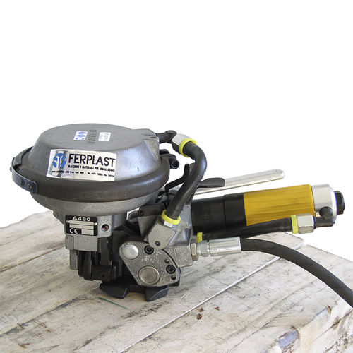 Arqueador pneumático - FROMM A 480 - Ferplast - para fita de aço / para fita metálica / junta com selo