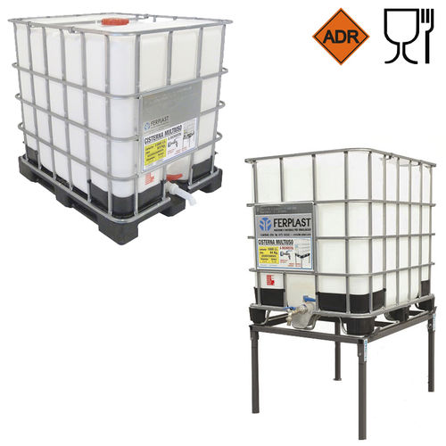 Contêiner IBC em PEAD - Ferplast - para líquidos / de produto químico / para alimentos