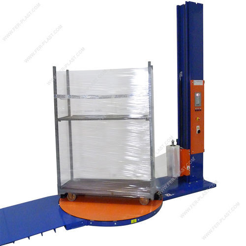 Envolvedora com plataforma giratória - FP 15 ES ROLL - Ferplast - automática / de transporte / para bobinas