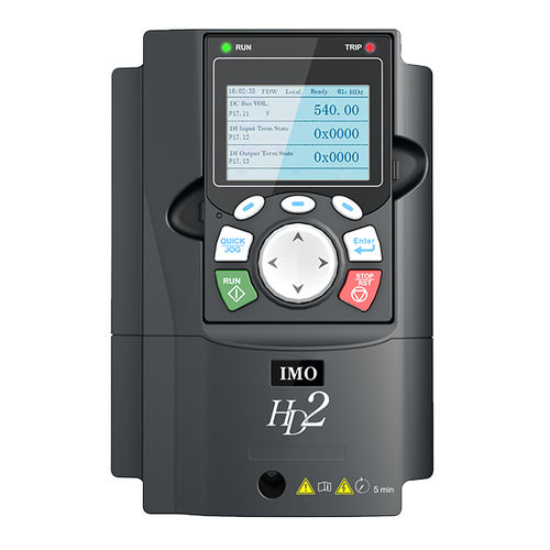 Variador de velocidade trifásico - HD2-4.5A-23 - IMO Precision Controls Limited - com saída digital / de controle vetorial / MODBUS