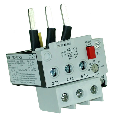 Relé de sobrecarga - MCOR-3-28 - IMO Precision Controls Limited - térmico / de motor / para montagem em contator