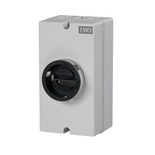 Seccionador manual - SI16-PEL64R-2 - IMO Precision Controls Limited - de baixa tensão / 2 polos / CC