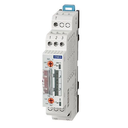 Relé temporizador eletrônico - TDFR - IMO Precision Controls Limited - multifuncional / para trilho DIN / para relés