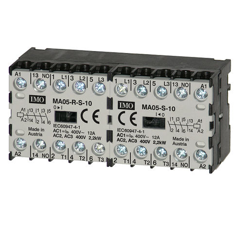 Contator miniatura - MA05-R-S-0124AC - IMO Precision Controls Limited - de inversão / eletromagnético / CA