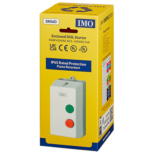 Motor de partida DOL - SR06D - IMO Precision Controls Limited - para motor / para sobrecarga / para bobinas