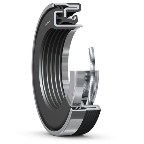 Vedação com lábio - MUD11 series - SKF - em aço inoxidável / em elastômero / circular