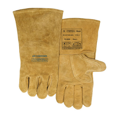 Luva em couro bovino de flor integral - 10-2000 - Weldas Europe B.V. - de soldagem / industrial / resistente ao calor