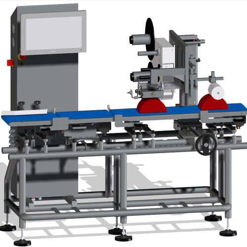 Máquina de pesagem-etiquetagem automática - iXAPACK GLOBAL - peso-preço