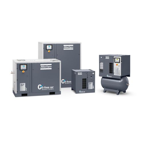 Compressor tipo Scroll - SF series - Atlas Copco Compressors - de ar / pneumático / estacionário