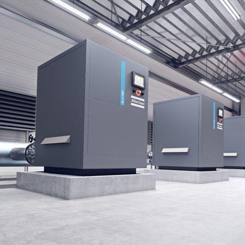 Soprador de ar - ZL - Atlas Copco Compressors - trilobular / de simples estágio / de processo