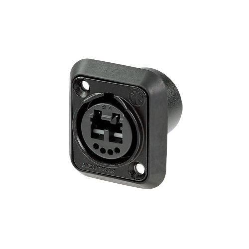 Conector de alimentação elétrica - NO2-4FDW-A Series - Neutrik - de fibra óptica duplex / LC / quadrado