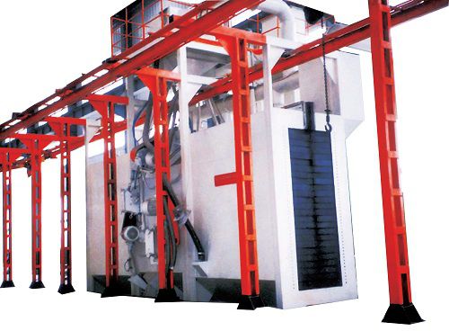 Jateadora de granalha de gancho - HP-line - Shandong Kaitai Shot Blasting Machinery Share Co., - para metais / automática