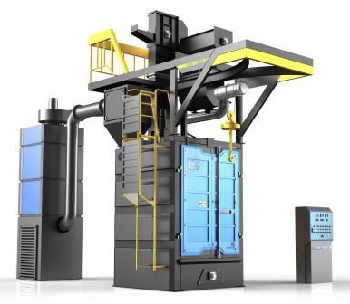 Jateadora de granalha de gancho - SH-line - Shandong Kaitai Shot Blasting Machinery Share Co., - para metais / automática / compacta