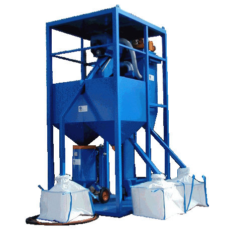 Linha de reciclagem de abrasivo - RC series - Shandong Kaitai Shot Blasting Machinery Share Co.,