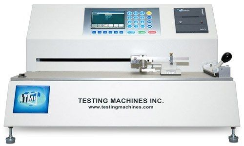 Máquina de ensaio de atrito - 50 - 430 mm/min, TAPPI T816, T549, ASTM D1894 | 32-07 - Testing Machines Inc - para filme plástico / para papel