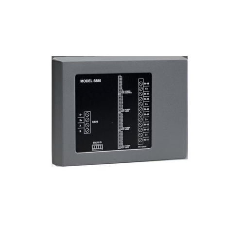 Módulo E/S digital - 5820XL - Gamewell-FCI - ModBUS RTU / 8 entradas digitais / de montar sobre painel