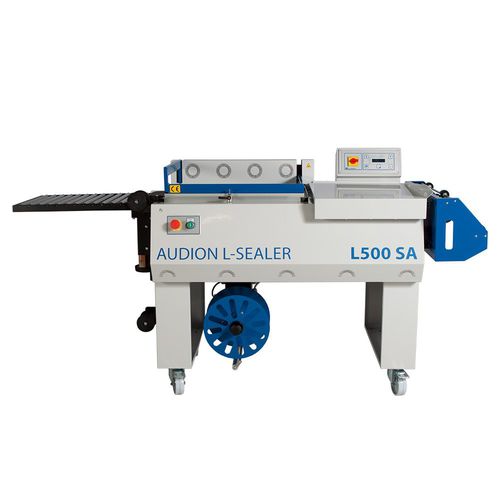 Seladora em L semiautomática - L series - Audion Packaging Machines - com túnel de retração
