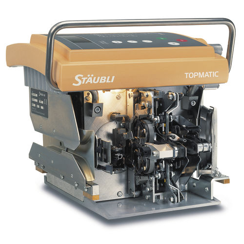 Máquina de atar urdume para fio de fibras descontínuas - TOPMATIC - Staubli Textile - para fio de filamentos / para linhas de monofilamento / para fios têxteis técnicos