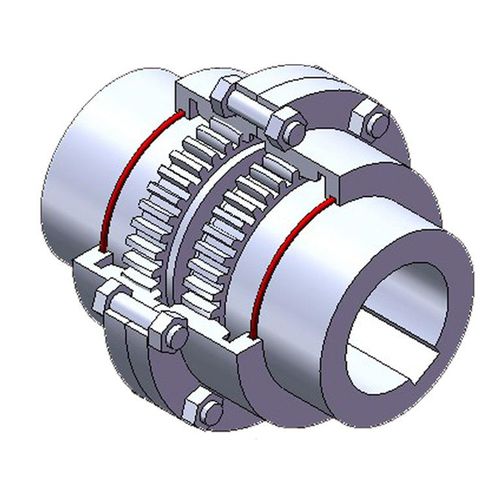 Acoplamento de engrenagem - EC series - HANGZHOU CHINABASE MACHINERY CO., LTD. - flangeado
