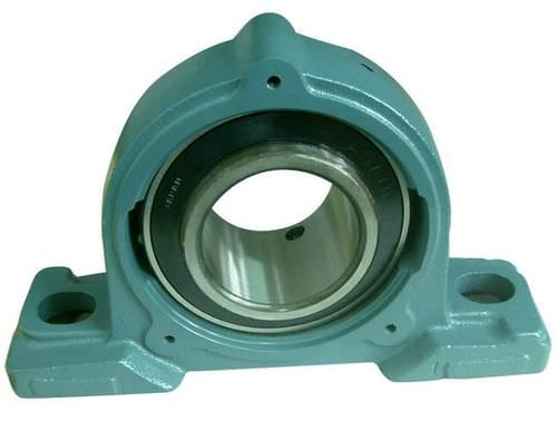 Mancal flangeado - HANGZHOU CHINABASE MACHINERY CO., LTD. - de rolos esféricos / metálico