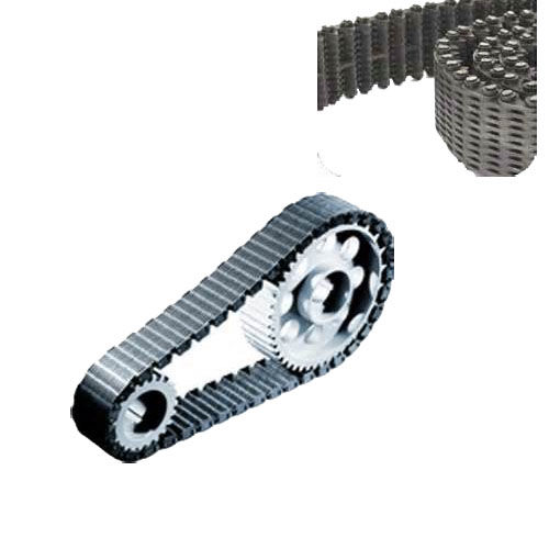 Corrente de transmissão de potência - HANGZHOU CHINABASE MACHINERY CO., LTD. - em aço inoxidável / de placas retas / de baixo ruído