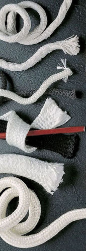 Cordoalha estática - TESPE - em fibra cerâmica / em material têxtil / resistente ao calor