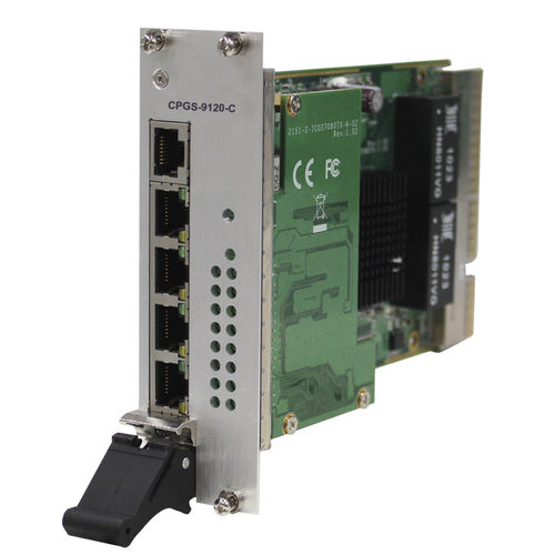 Placa de switch de rede gerenciável - CPGS-9120-C - Oring Industrial Networking Corp. - 5 portas / 12 portas / 10/100BaseT(X)
